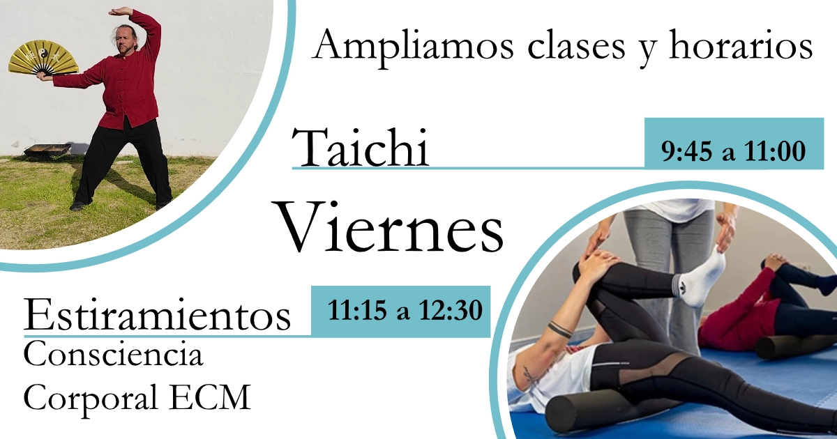 Estiramientos y Taichi en San Fernando de Henares